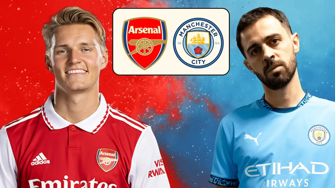 Man City đấu với Arsenal: Trận cầu tâm điểm của mùa giải!