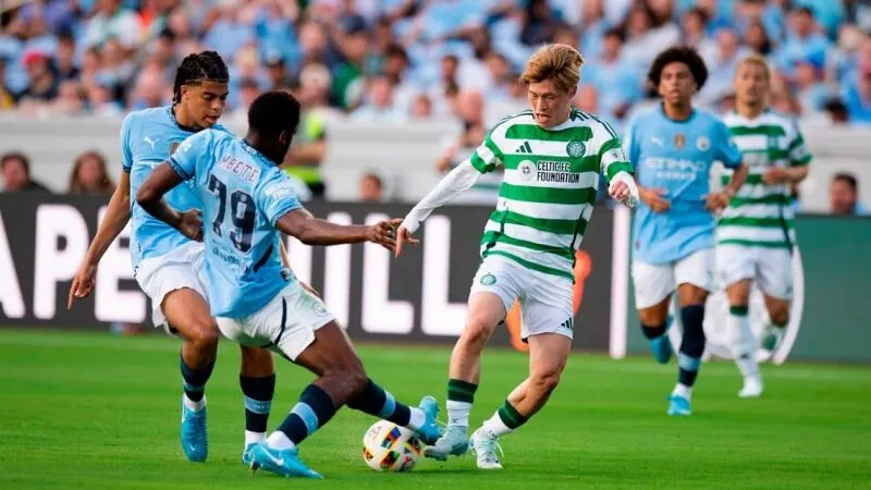 Man City đấu với Celtic: sức mạnh từ Premier League đối đầu với sự kiên cường của celtic